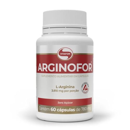 Arginina Vitafor Arginofor 780mg 60 Cápsulas