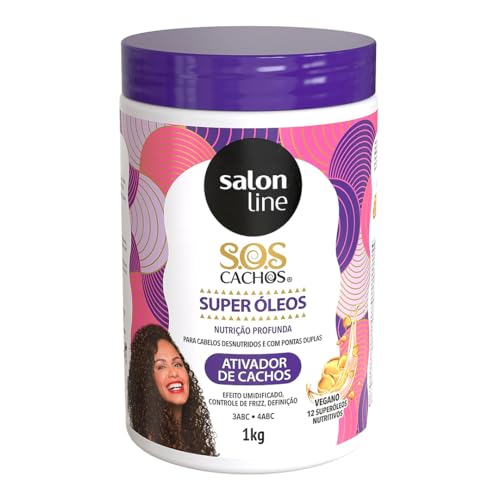 Ativador de Cachos Salon Line SOS Cachos Super Óleos 1kg
