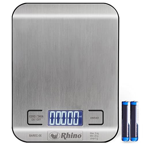 Balança Digital de Cozinha RHINO BAREC-5X