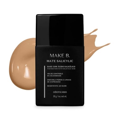 Base Líquida O Boticário Make B. Mate Salicylic 30g