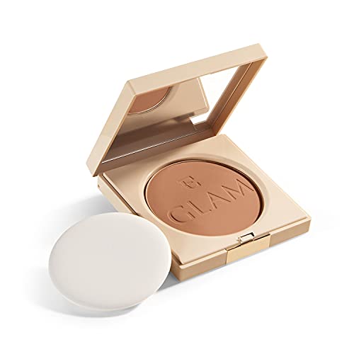 Base Compacta em Pó Eudora Glam Vitamina C FPS 90