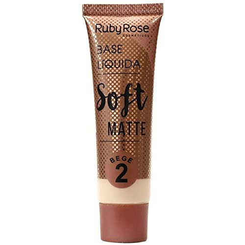 Base Importada Líquida Ruby Rose Soft Matte 29ml