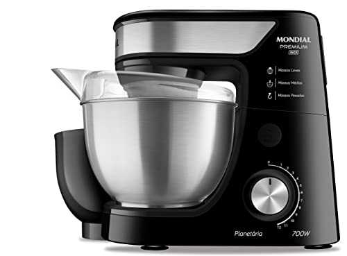 Batedeira Planetária Mondial Premium Inox BP-02