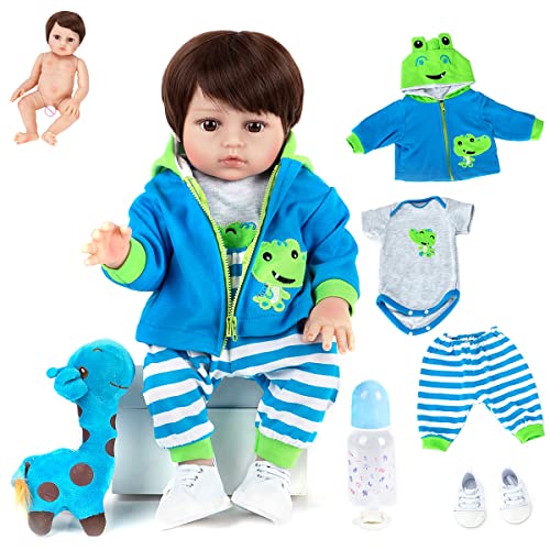 Bebê Reborn Brastoy Girafinha Menino