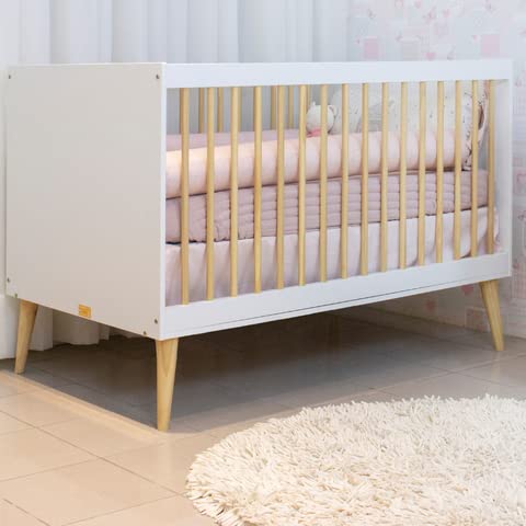 Berço Americano 2 Em 1 Quater Retrô