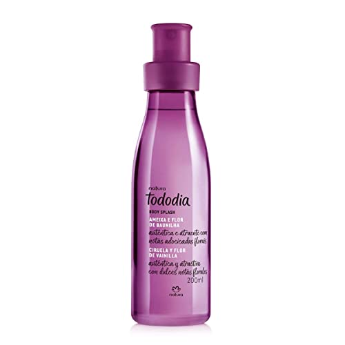 Body Splash Natura Todo Dia Ameixa e Flor de Baunilha 200ml