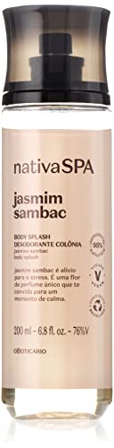 Body Splash O Boticário Nativa SPA Jasmim Sambac 200ml