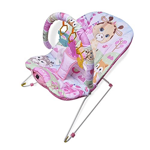 Cadeira de Descanso Vibratória e Musical Protek Girafa Gigi