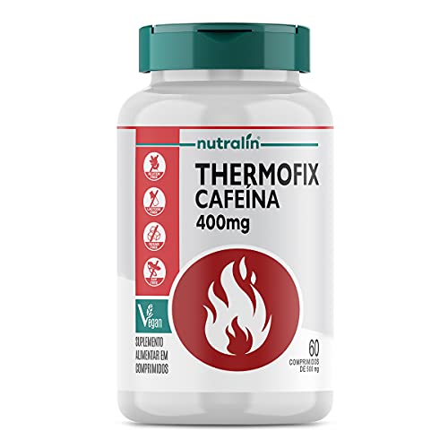Termogênico Cafeína Nutralin Thermofix 400mg 60 Cápsulas