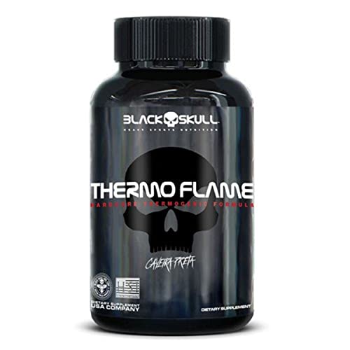 Cafeína Black Skull Thermo Flame 120 Tablets