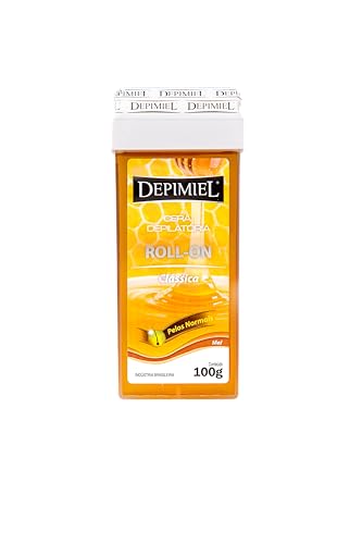 Cera Depilatória Roll-On Depimiel Clássica Mel 100g