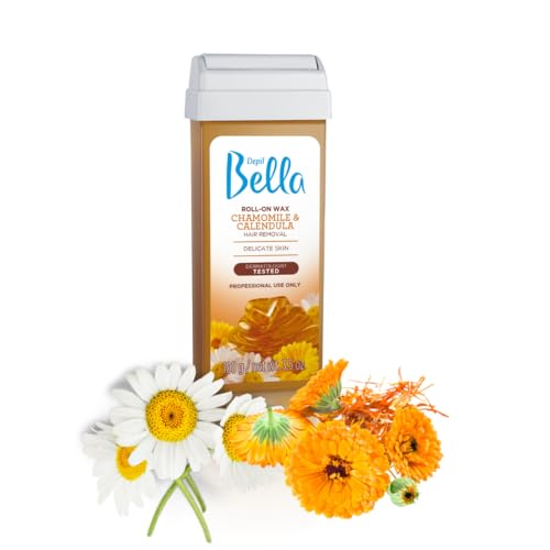 Cera Depilatória Roll-On Depil Bella Camomila e Calêndula 100g