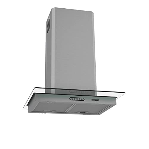 Coifa de Ilha Fogatti Vidro Reto 90cm