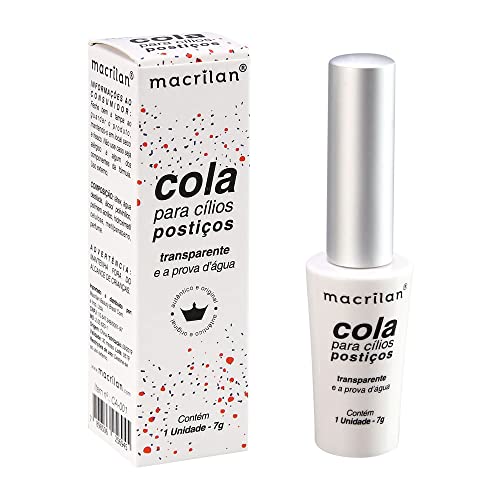 Cola para cílios Macrilan Transparente 7g
