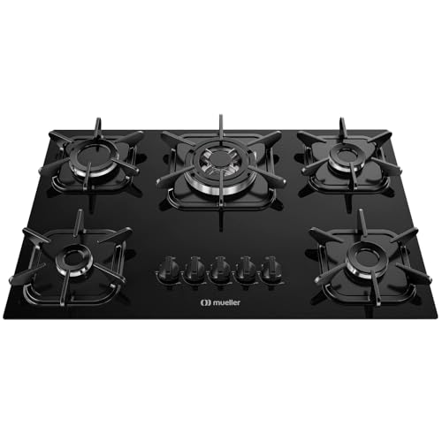 Cooktop a Gás 5 Bocas Mueller Tripla Chama