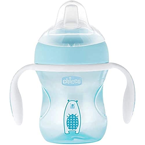 Copo de Transição Chicco Transition Cup 4M+ Azul 200ml