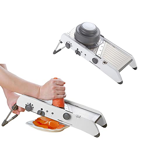 Cortador Fatiador de Legumes Mandoline Profissional Inox