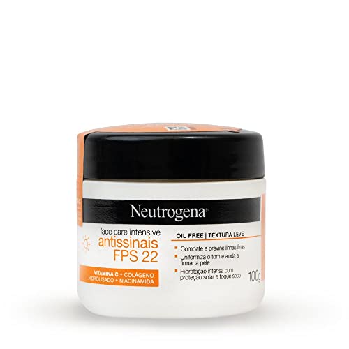 Creme Anti-Idade Neutrogena Face Care Intensive Antissinais FPS22