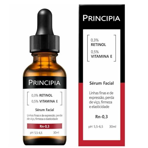 Sérum Facial Anti-Idade Principia Skincare Rn-0,3 Retinol + Vitamina E 30ml
