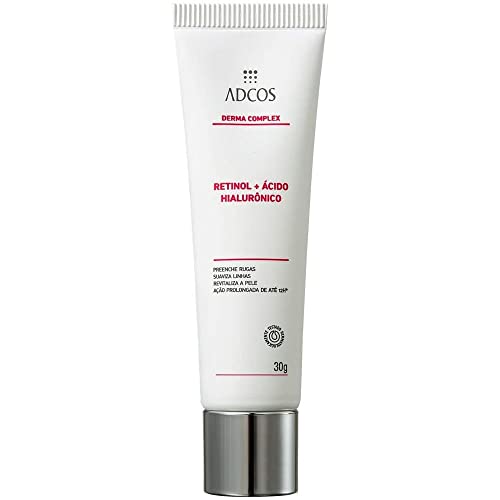 Creme Anti-Idade Adcos Derma Complex Retinol + Ácido Hialurônico 30g