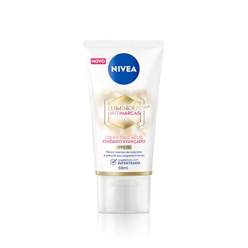 Creme para Mãos Nivea Luminous 630 FPS 15 50g
