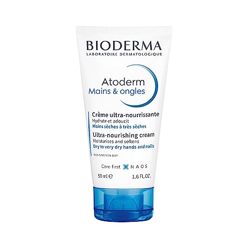 Creme para Mãos e Unhas Bioderma Atoderm Cuidado Reparador Calmante 50ml