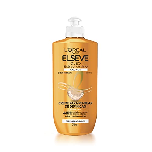 Creme para Pentear L’Oréal Paris Elseve Óleo Extraordinário Cachos