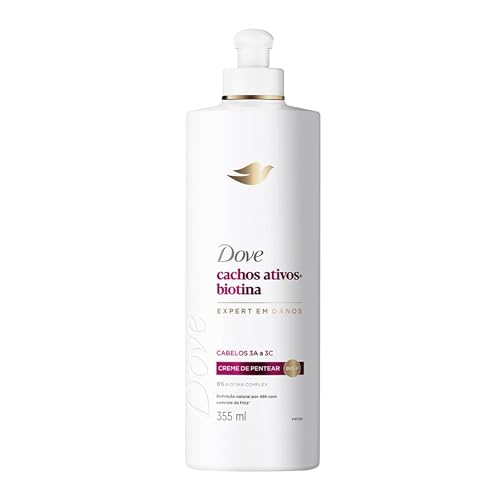 Creme para Pentear Dove Texturas Reais Cacheado 355ml