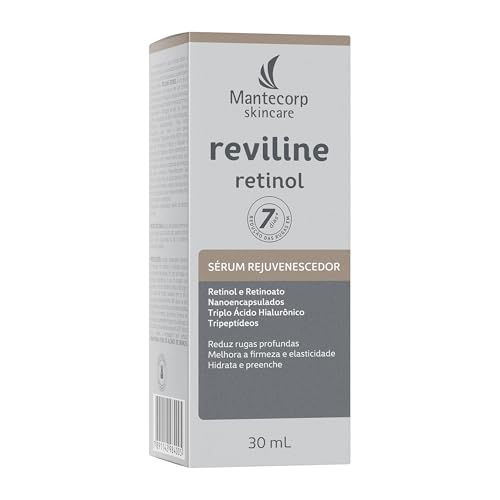 Sérum Facial Rejuvenescedor Mantecorp Skincare Reviline Retinol 30ml