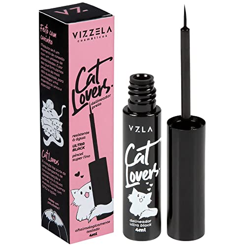 Delineador Líquido Vizzela Cat Lovers