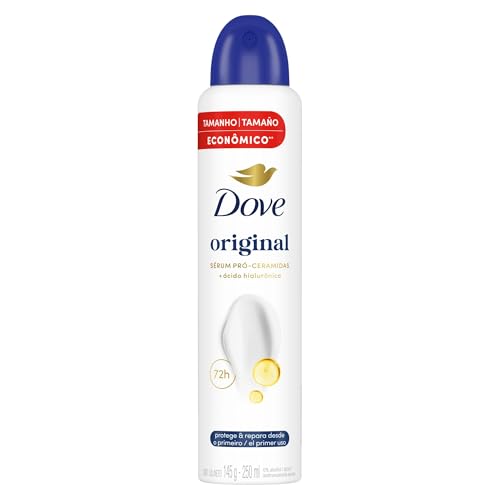 Desodorante Feminino Antitranspirante Aerosol Dove Original 48h 150ml