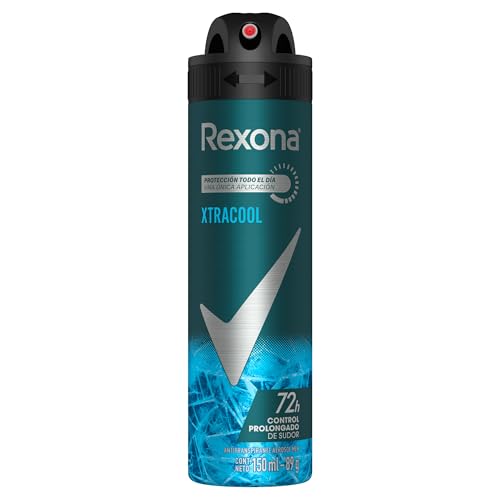 Desodorante Antitranspirante Masculino Aerosol Rexona Men Xtracool 72h 150ml
