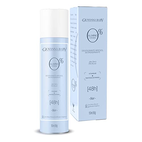 Desodorante Aerosol Giovanna Baby Blue 150ml