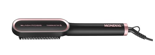 Escova Alisadora Mondial Black Rose