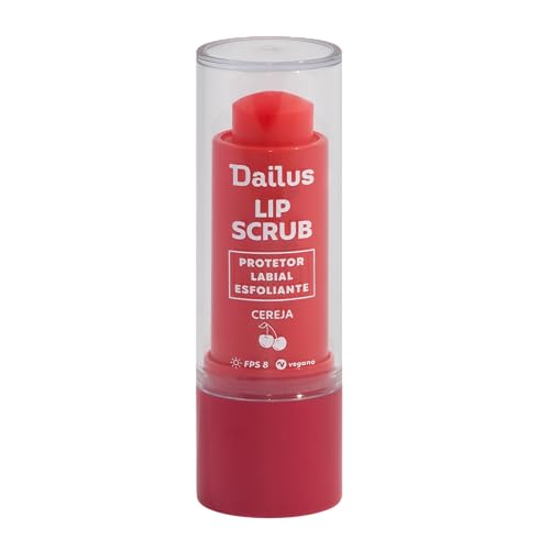 Esfoliante Labial Dailus Lip Scrub Cereja FPS8 4g