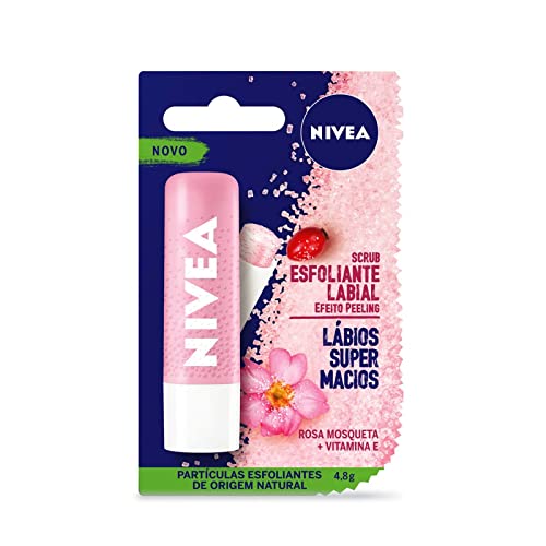 Esfoliante Labial Scrub Nivea Rosa Mosqueta 4,8g
