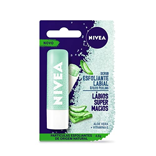 Esfoliante Labial Scrub Nivea Aloe Vera 4,8g