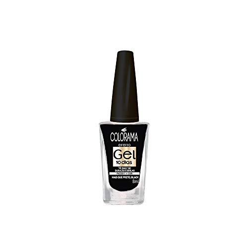 Esmalte Top Coat Colorama Efeito Gel Brilho Diamante 8ml