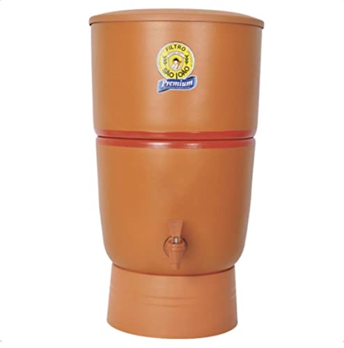 Filtro de Barro Stéfani São João Premium 2 Velas Tripla Ação 2 Boias 6 Litros