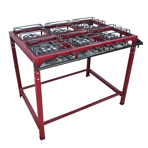 Fogão Industrial 6 Bocas Roa Alta Pressão