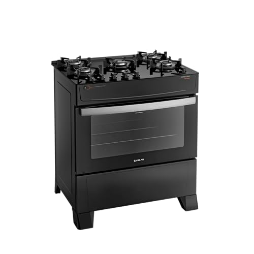 Fogão 5 Bocas Atlas Atenas Glass