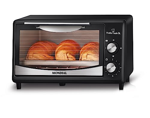 Forno Elétrico de Bancada Mondial Pratic Cook 6L FR-09