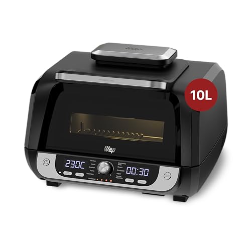 Fritadeira Elétrica Air Fryer WAP Barbecue Digital 10L