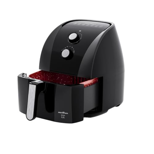 Fritadeira Elétrica Air Fryer Britânia Redstone 5,5L BFR50