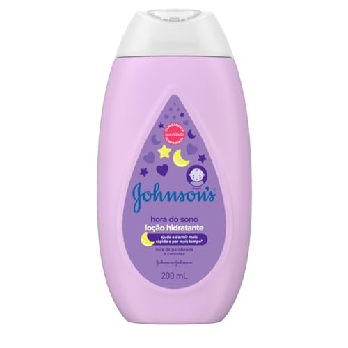 Loção Hidratante Infantil Corporal Johnson’s Hora do Sono 200ml