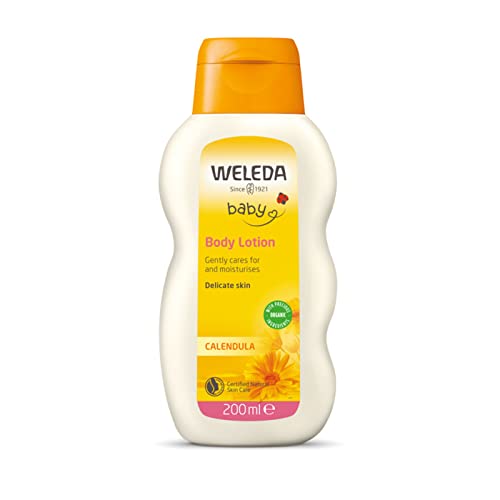 Loção Hidratante Corporal Infantil Weleda Calêndula 200ml
