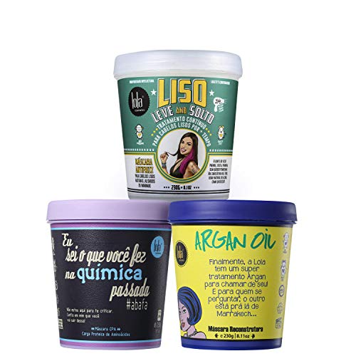 Kit Cronograma Capilar Lola Cosmetics Capilar Cabelão