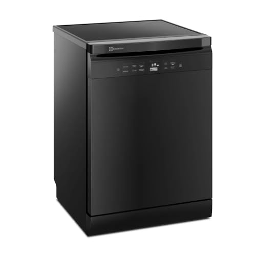 Lava-louças Electrolux Preta Experience 14 Serviços LL14P