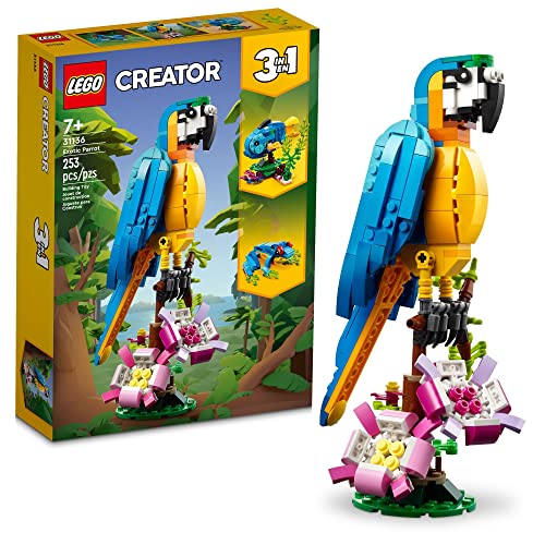 LEGO Creator 3 em 1 Papagio Exótico