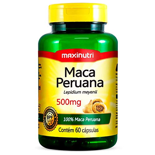 Maca Peruana Maxinutri 500mg 60 Cápsulas